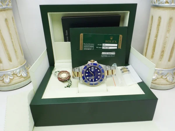 27986504 m2efitje0pb331q3t2wwkrlk ExtraLarge 600x450 - Rolex Submariner Date ref. 116613LB LIke new unpolished full set First series Puffo