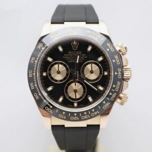 Rolex Daytona Rose gold ref. 116515LN black dial like new condition 2016 Rubber