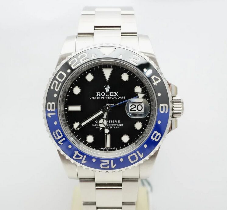 Rolex GMT-Master II "Batman" 116710BLNR full set 2016 + service Rolex 2024