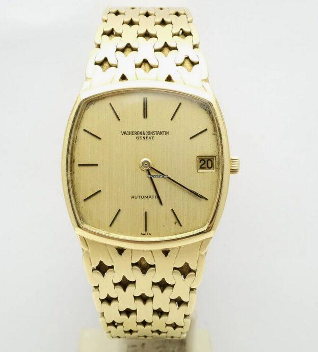 Vacheron Constantin 1972 7391 0 Automatic full yellow gold rare bracelet 1972 full set