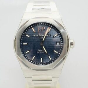 Girard Perregaux GP81010 Laureato Blu NEW full stickers 23/1 Laureato