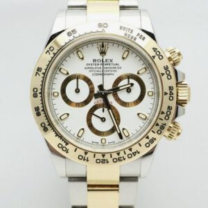 Rolex Daytona ref. 116503 white dial top condition full set 2018